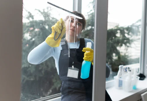 Nettoyage de vitres intérieures et extérieures à Aspères